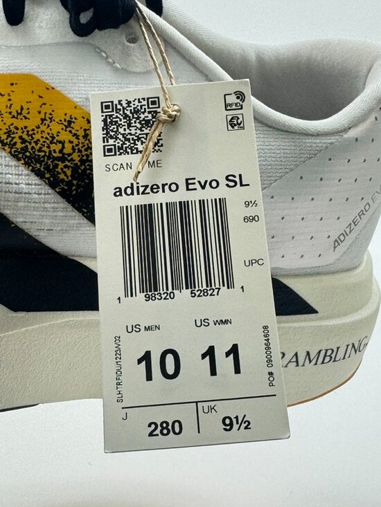 Adidas Adizero Evo SL x NCAA \'Grambling State\' JQ4575 size 10 main image 7